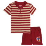 Fun Stripes Rns-(Maroon) [Set]