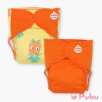 Nappies-(Lemon) [Pack of Two]